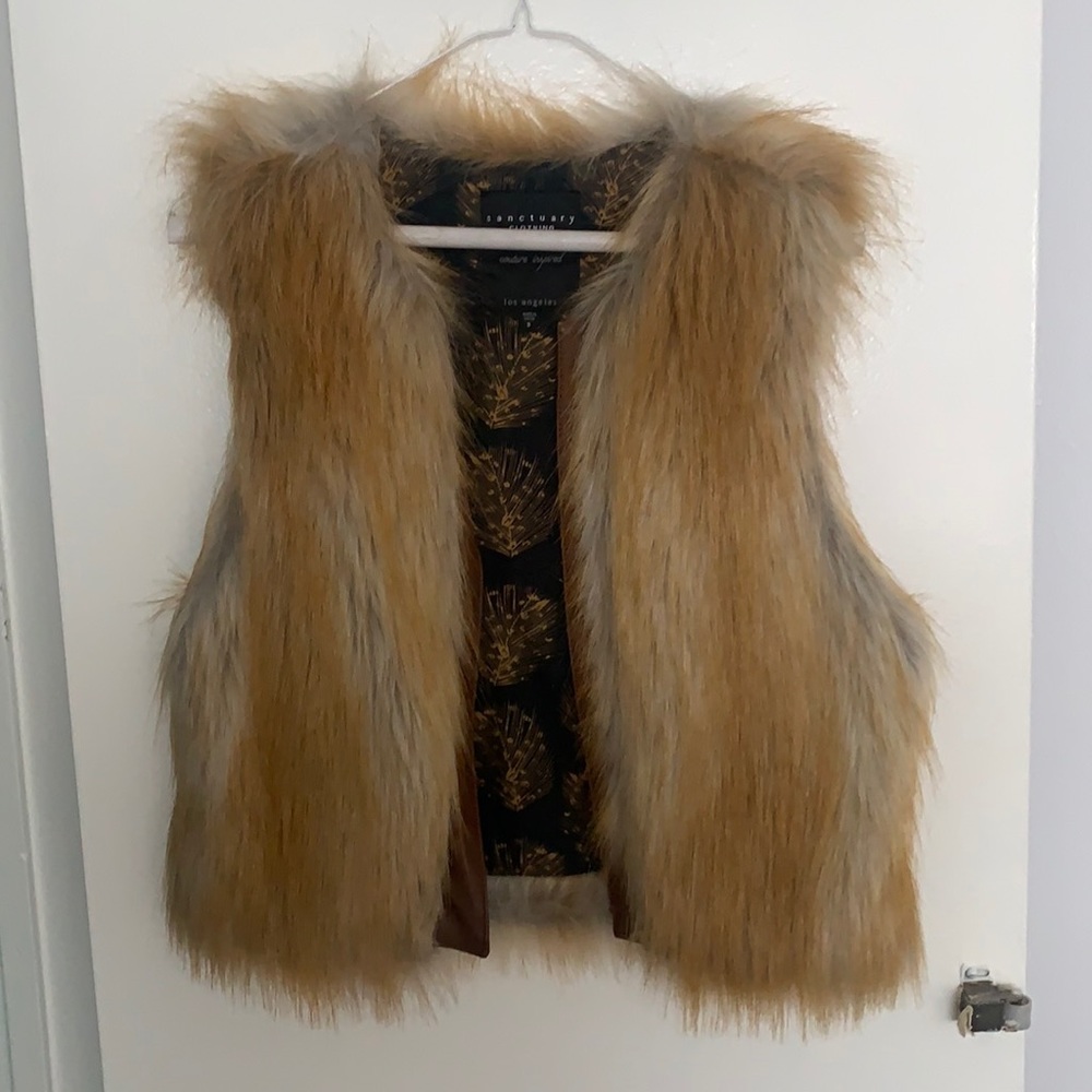 Faux Fur Vest by Sanctuary